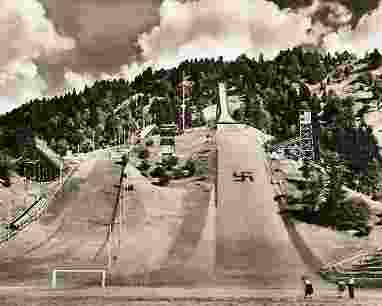 Olympisches Skistadion in Garmisch-Partenkirchen - Sport im Dienst der nationalsozialistischen Ideologie - 1936