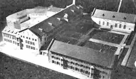 Architektenmodell der Oberschule - 1939