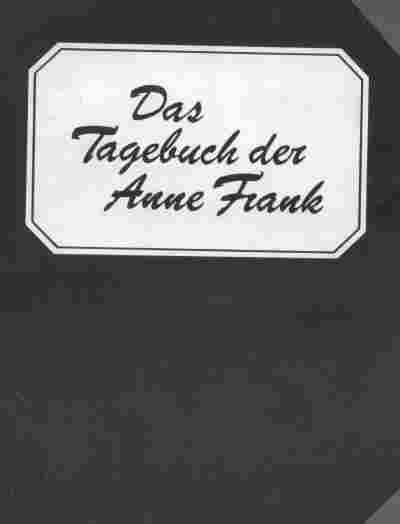 Theaterprogramm zu "Das Tagebuch der Anne Frank" - 1987
